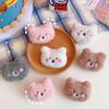 Cute Plush Bear Brooch Soft Clothes Badge DIY Decoration Accessories Animal Brooches  Girl