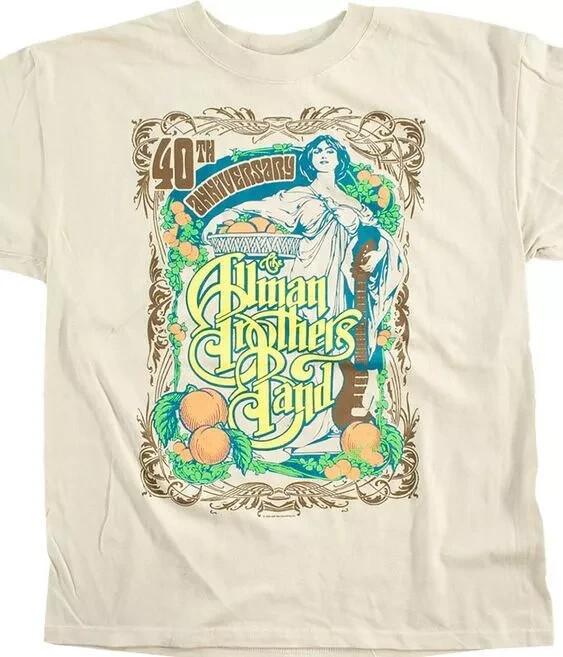 Футболка Allman Brothers, унисекс, ретро, размеры S-4XL