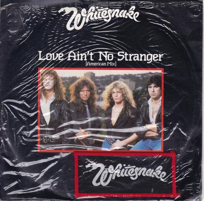 7-дюймовая пластинка WHITESNAKE - Love Ain't No Stranger (American Mi BP424 LIBERTY 1985 UK Металл Б/У
