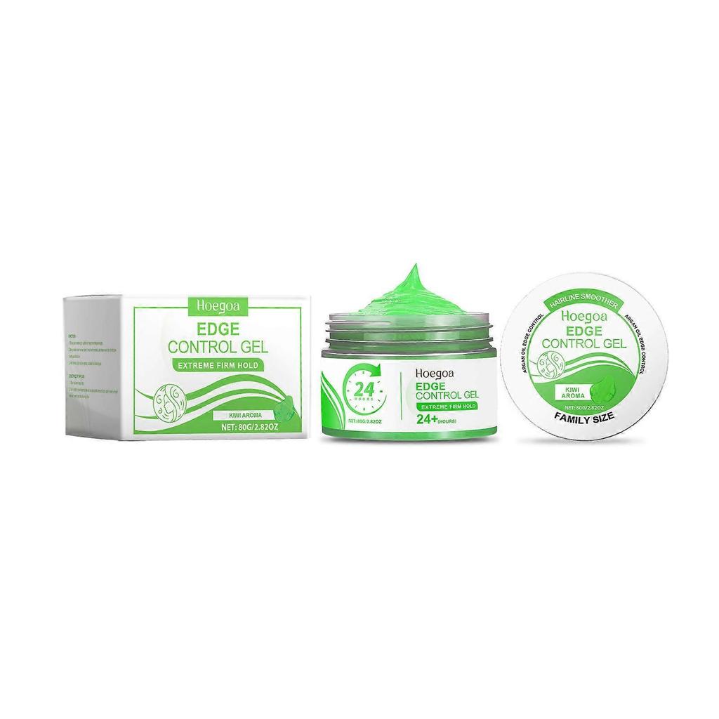 Hoegoa Green Kiwifruit Styling Gel Long-Lasting Bangs Natural Styling Refreshing Oil Control Gel