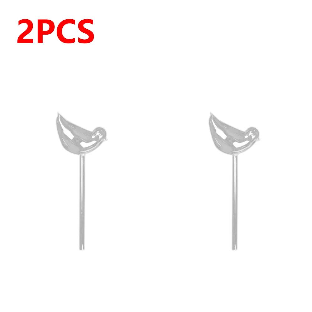 6-1Pc PVC Transparent Plants Watering Bulbs Bird Shape Automatic Drip Irrigation Self Watering Device Home Flower Waterer Bulbs