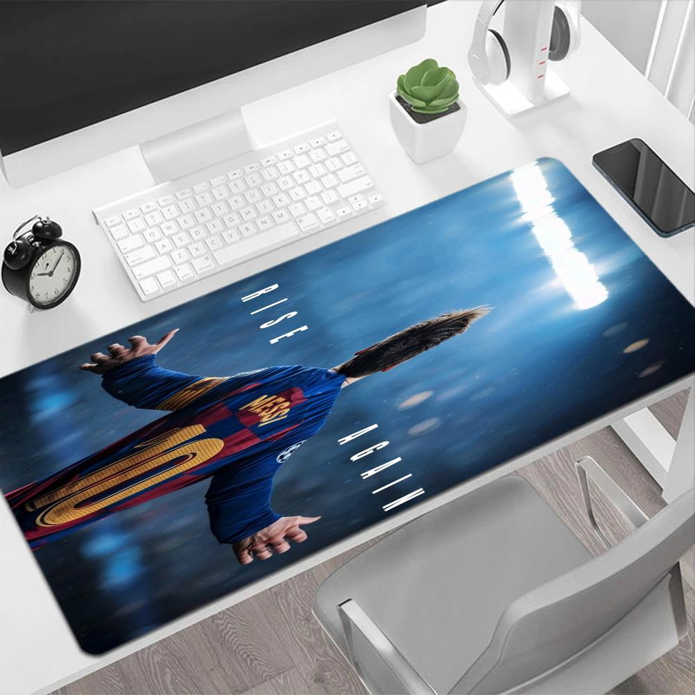 Lionel Messi World Cup Trophy Large Mouse Pad Gamer Mousepad Study Desk Mat Nonslip Rubber Base Office Desk Accessory
