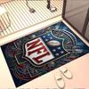 Ковер с принтом NFL, Моющийся напольный ковер, Для прихожей, Общежития, Прачечной, Офиса, Кабинета, Декор дома, Подарок на День рождения, Рождество