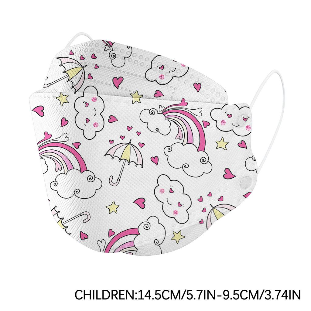 Kids Children's Baby Mask Disposable Face Mask Cartoon Ear Loop Masks
