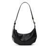 Soft Leather-textured Horn Bag Retro and Trendy Fashion Single-shoulder Underarm Cloud Bag Casual Crossbody Dumpling Bag