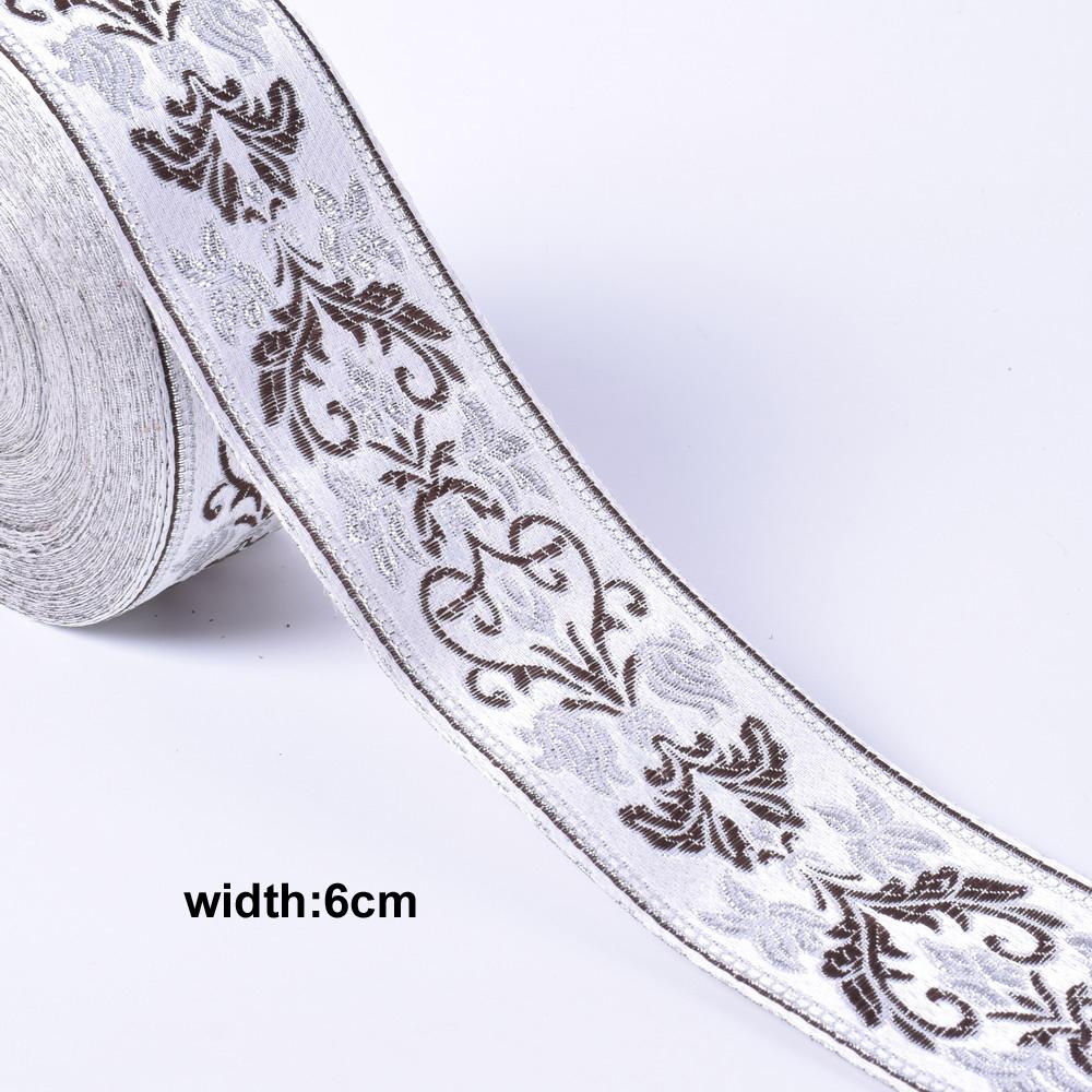 1 м красочная цветочная шотландская лента, рождественские ленты, кружевная ткань