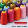 402-Piece Colored Sewing Thread Set for Machines & Hand Sewing - Polyester, White, Fine Threads for Clothes & Flat Car Stitching.
