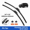 2PCS 4PCS Wiper Blades for Changan CS75 FL 2018-2022 Front Double Rubber Strip Wiper Blade Windshield Brushes Windscreen Window Accessories