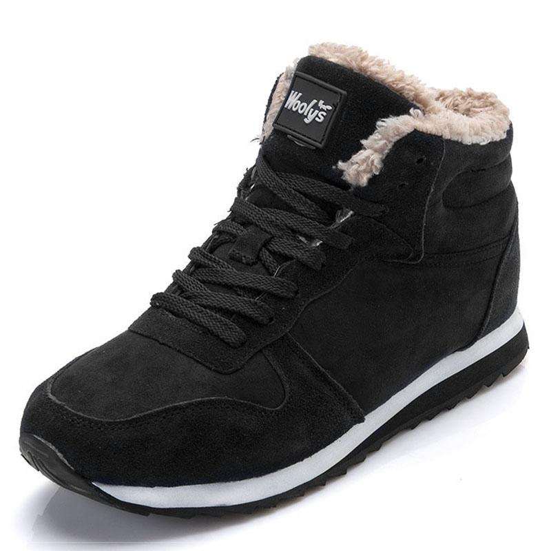 Fashion Women Shoes Women's Fur Shoes For Winter Sneakers Couple Winter Shoes Unisex Casual Sneaker Female Footwear Tennis Plus Size 46