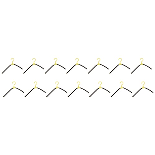 Fujisho Twist Hangers, Set of 20, 8707, Black, 26.3 X 29.5 X 7cm