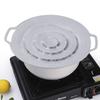 30cm Silicone Pot Lid Anti-Splash Anti-overflow Lid Reusable Spill Stopper Cover Kitchen Gadgets