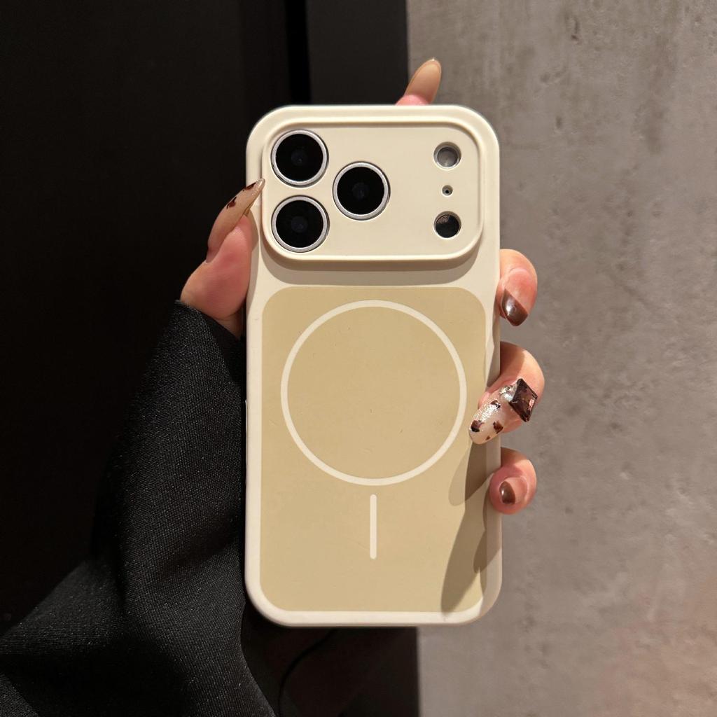 Dual-Color Silicone Drop-Proof Protective Case for iPhone 17pm, 16pm, 15pro