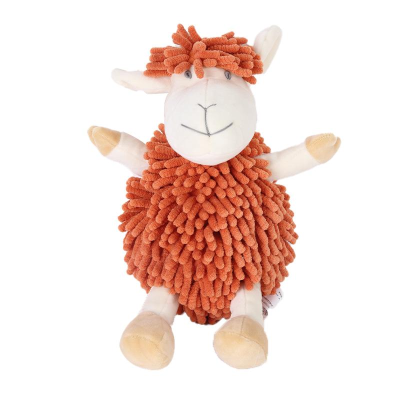 Cartoon Animal Shenier Hand Towel 2-in-1, Children and Adults Thick and Cute Hanging Hand Towel