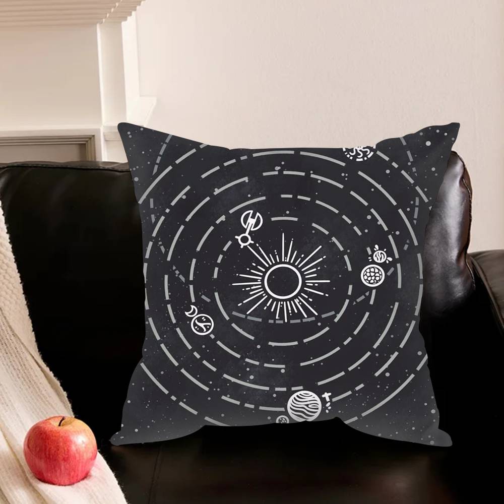 Игра O-Outer W-Wilds Разные Размеры Квадратная Наволочка Для Автомобиля Дома Спальни Декор