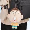 Cute Cartoon Portable Crayon Shin-chan Tissue Box Bag Pendant Backpack Decorative Storage Bag Gift Plush Doll