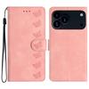 Чехол-кошелек из кожи с тиснением-бабочкой для iPhone 17 Pro Max, чехол для телефона с ремешком на руку