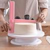 Adjustable Cake Smoother and Cream Scraper Tool
