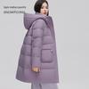 Snow Flying Women's Hooded Mid-Length Down Jacket