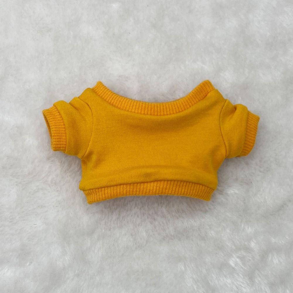 Сплошной цвет 20 см кукла одежда рубашка свитер брюки 20 см детская футболка 20 см кукла