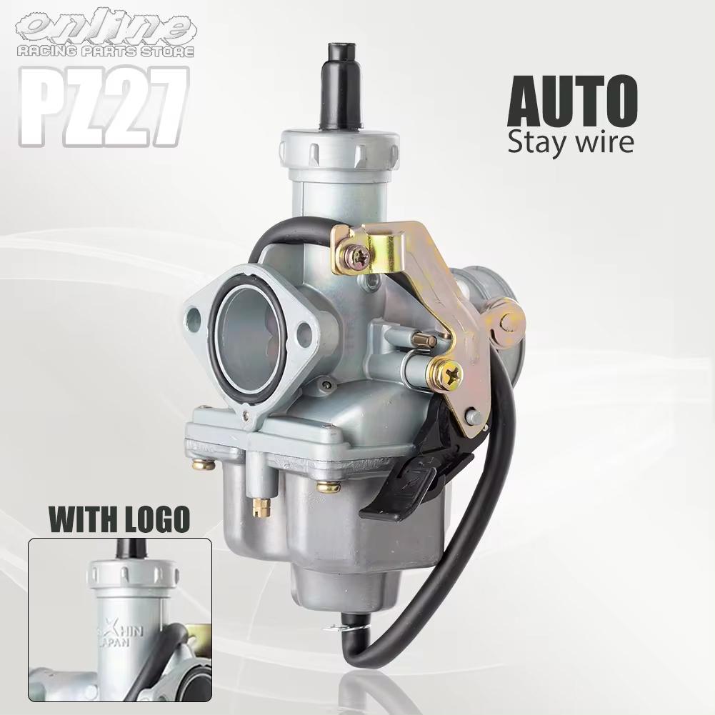 PZ27 Carburetor 27mm Carburador For CG125 CG150 CG200 TR250 175CC 200cc 250c  TXM155 ATC200X AKT150 ATV Quad Go Kart Dirt Bike