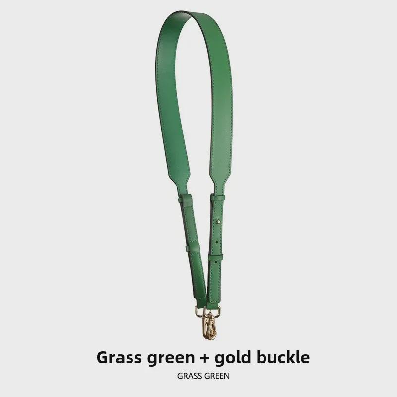 A-20 Adjustable Genuine Leather Crossbody Strap - Wide Shoulder Strap Bag Accessory