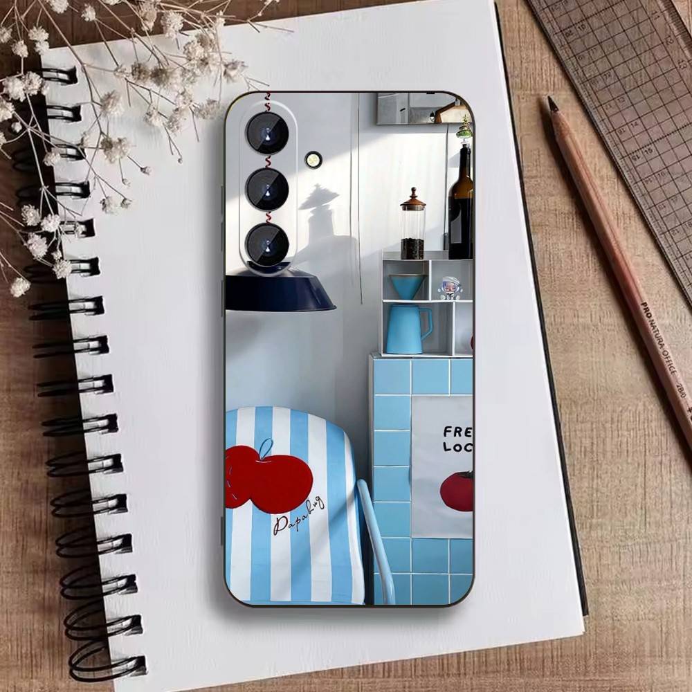 New Year Merry Christmas Phone Case For Samsung Galaxy A73,A21s,A22,A31,A52,A53,A71,A41Soft Black Shell