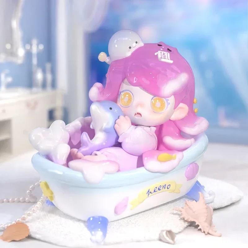 Keeno WISH ON THE SEA BREEZE Series Blind Box Mystery Box Toys Cute Action Anime Figure Kawaii Model Gift