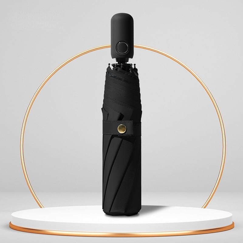 Auto Open & Close Small Travel Umbrella Compact for Backpack-Umbrellas for Rain,Windproof Lightweight Strong Mini Portable Umbrellas for Men and Women