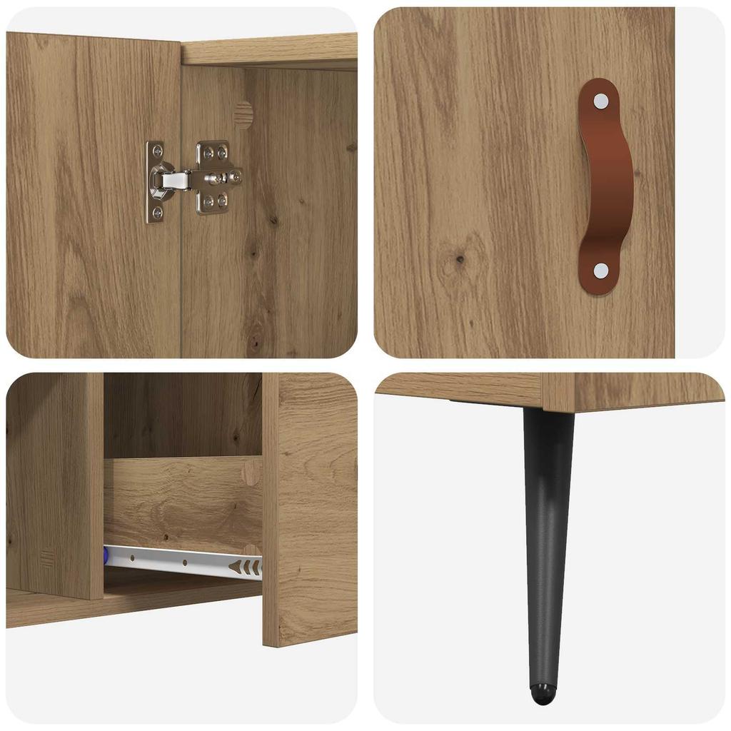 Sideboard Artisan Oak 100 x 36 x 60 cm Particleboard