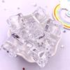 5PCS Resin Clear 3D Large Ice Cubes Flatback Scrapbooks Foots Figurines DIY Home Party Decor Accessoires Miniatures Crafts