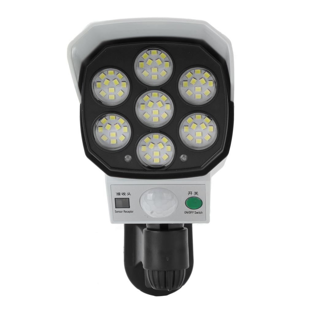 Fake Surveillance Security Solar Light LED High Brightness Simulation Dummy Camera Monitoring