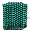Натуральные малахитовые круглые бусины 7A качества для DIY аксессуаров к ювелирным изделиям - Ручная работа, полуфабрикаты