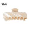Professional Hair Styling Clips Pearlescent Claw Clip, Non-Slip Clip for Women, Elegant Strong Lightweight Jaw Hold Accessories Styling, Decorative