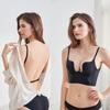 Sexy U-shaped Backless Bra for Small Breasts Gathered and Held Back Seamless European and American Underwear