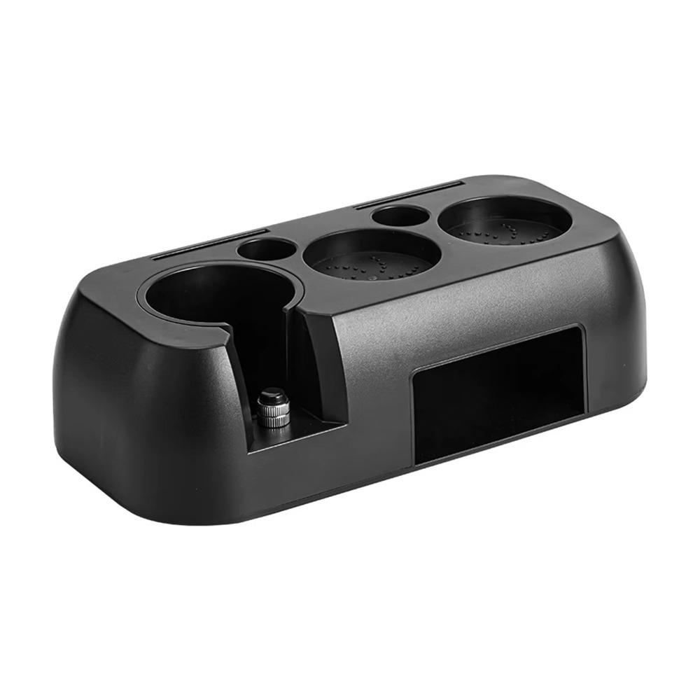 Household Universal Coffee Tamper Station Non Slip Base 51-58mm Espresso Tamper Holder ABS Coffee Portafilter Storage Rack Cafe