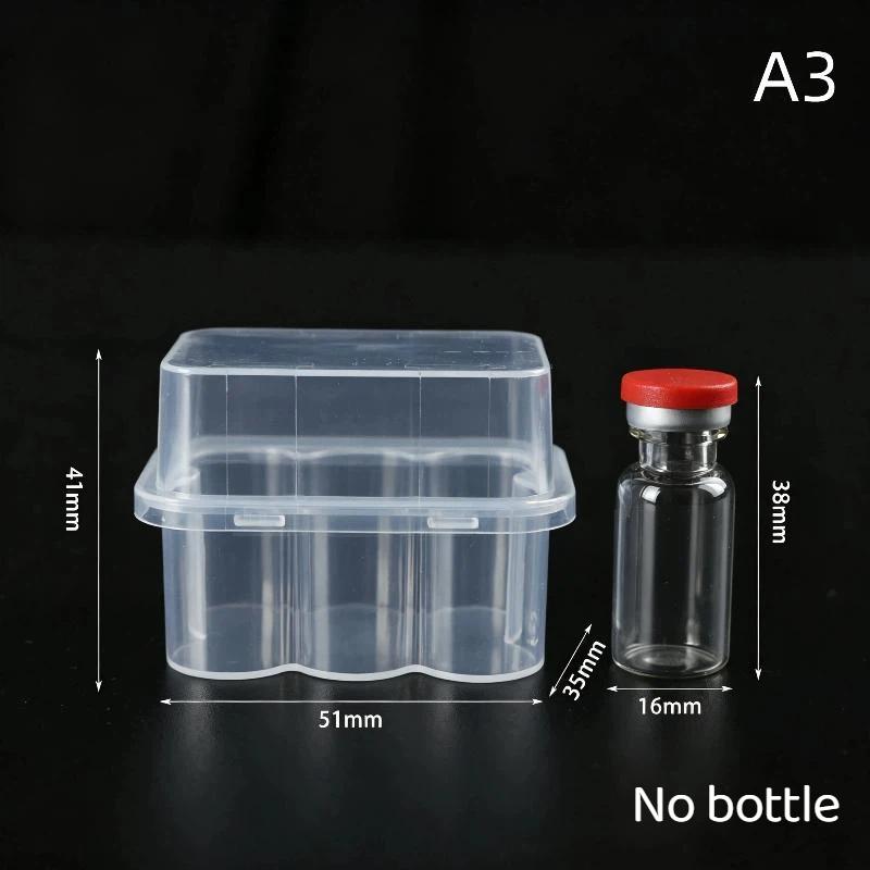 Ampoule Serum Display Holder 1Pcs Plastic BA3 Organizer Fit 3ml 2/4/6/10 Vials for Vanity Countertop Storage