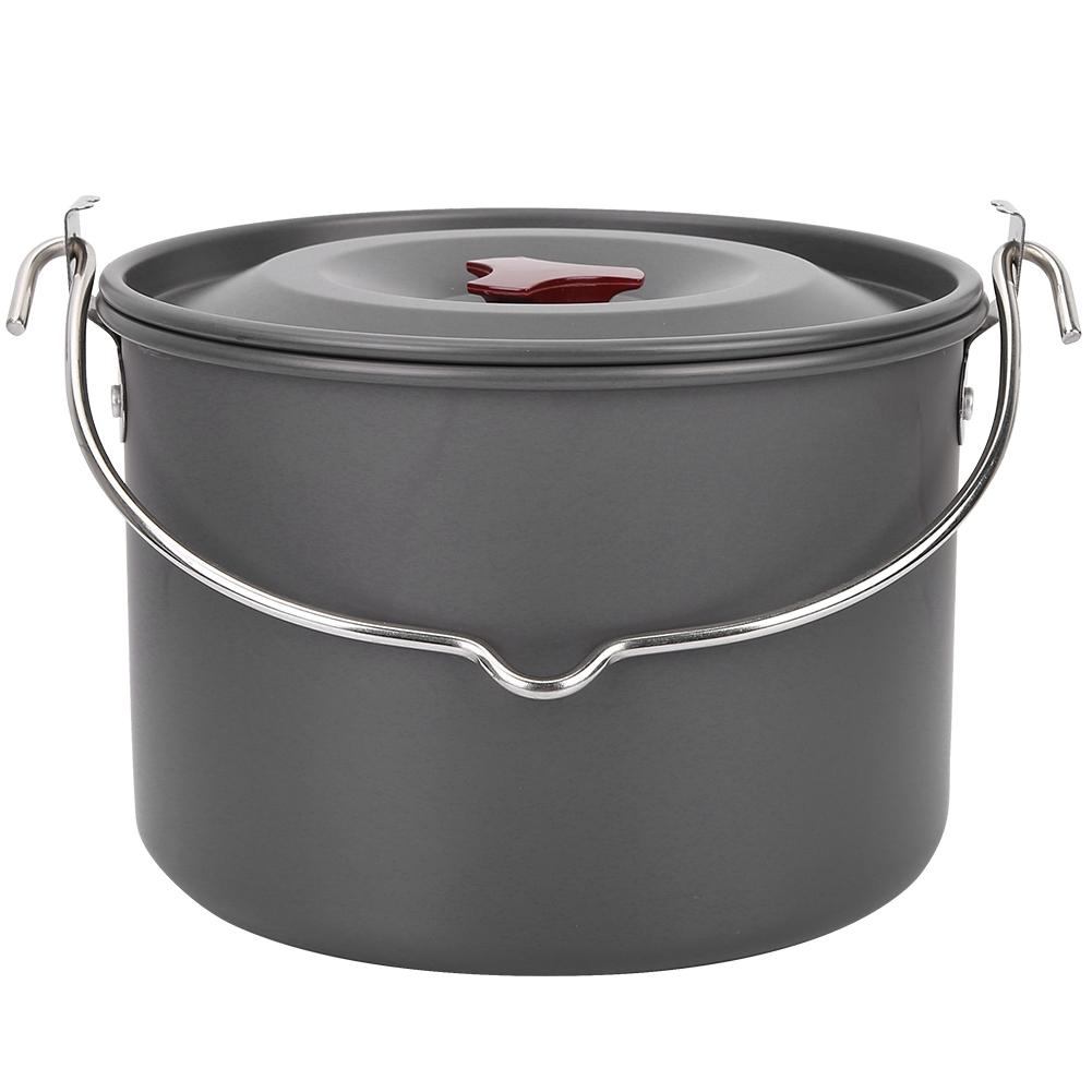 Hanging Pot Camping Pot Single Pot for Outdoor Camping Hiking Cooking