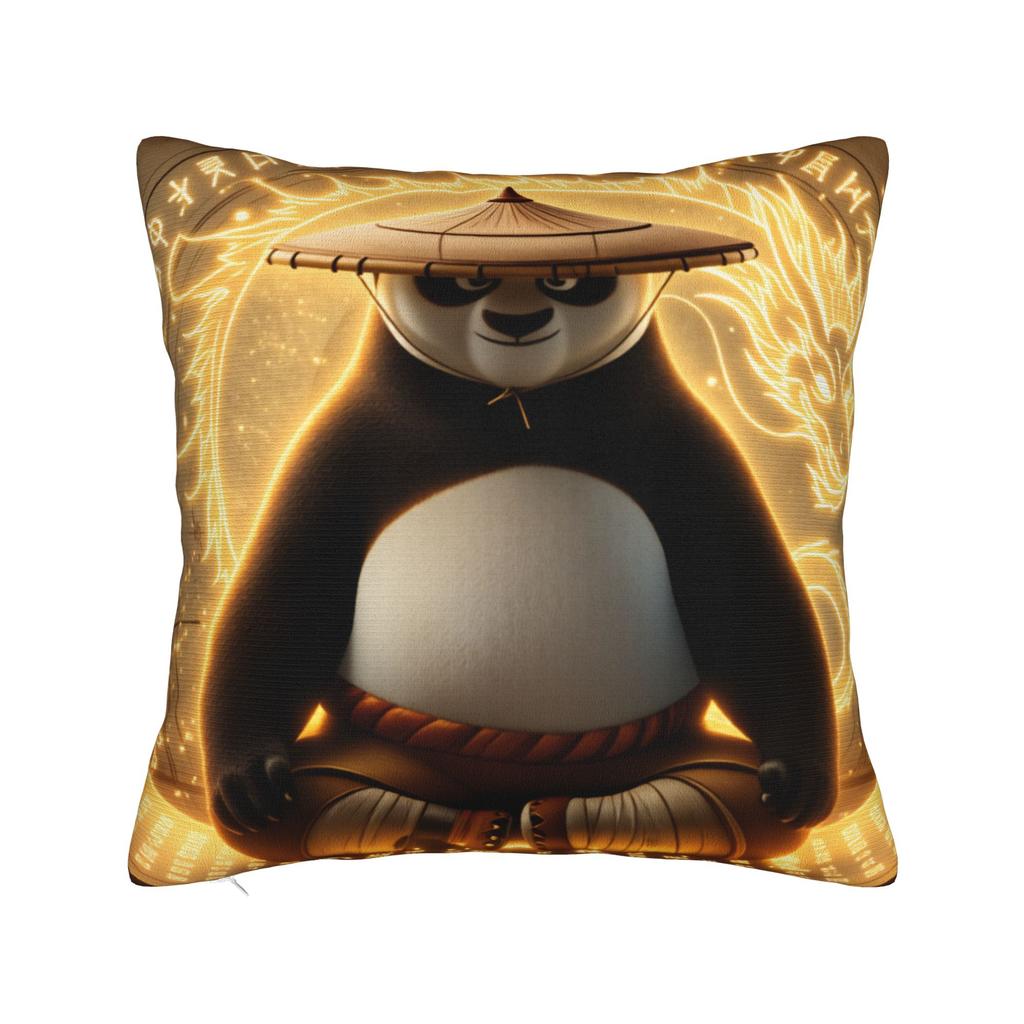 Pillow Cover K Ung F-Fu Panda Funny Pillow Case For Chair Sofa Home Decor Pillowcases