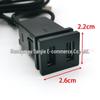 Двойное USB-зарядное устройство QC3.0 и аудиоразъем для моделей Toyota Corolla, RAV4, Levin 2020-2023 гг.