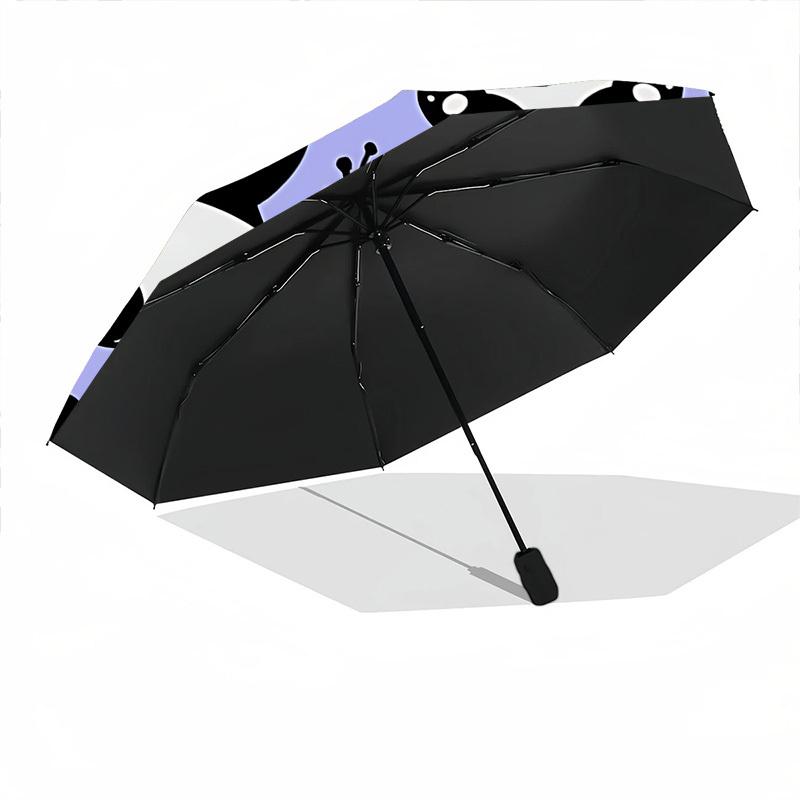 1pc Panda Pattern Automatic Open/Close Umbrella Compact Folding Umbrella, All-Season Portable Umbrella for Women/Men, Perfect Gift for Birthdays