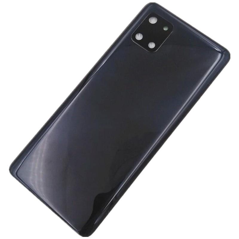 Задняя крышка аккумулятора для Samsung Galaxy Note 10 Lite N770F Задний корпус Запасные части с объективом камеры