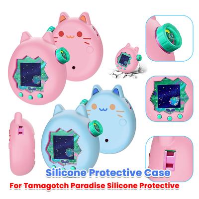 Жидкий силиконовый защитный чехол для Tamagotchi Paradise, мягкий противоударный защитный чехол для игровой консоли, игровые аксессуары