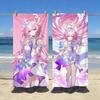 Игра Cyrene Honkai Star Rail Полотенце Спортивное Быстросохнущее Туристическое Снаряжение для Кемпинга Песозащитное Мягкое Легкое Большое Пляжное Полотенце