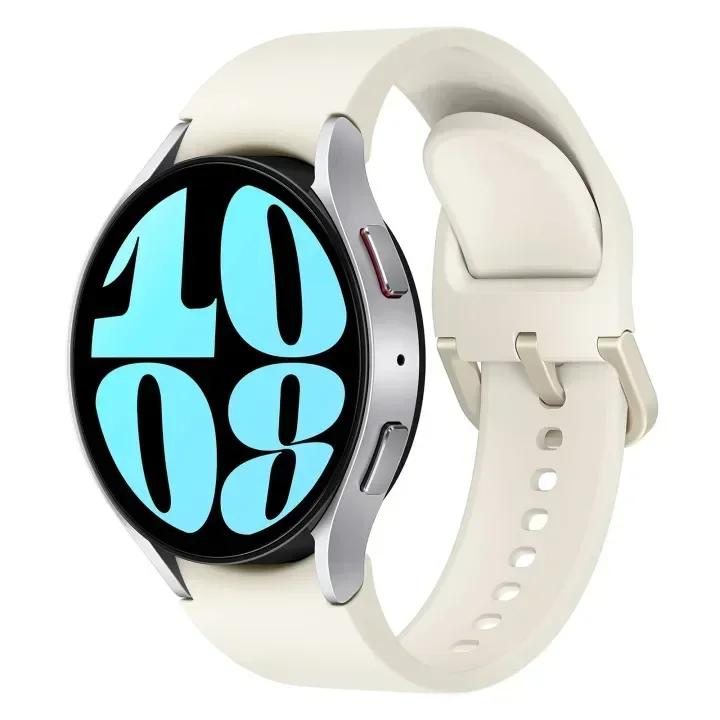 Силиконовый ремешок Для Samsung Galaxy watch 6 4 Classic 47мм 43мм 46мм Изогнутый оригинальный сменный ремешок Для Watch 7 6 5 4 40мм 44мм