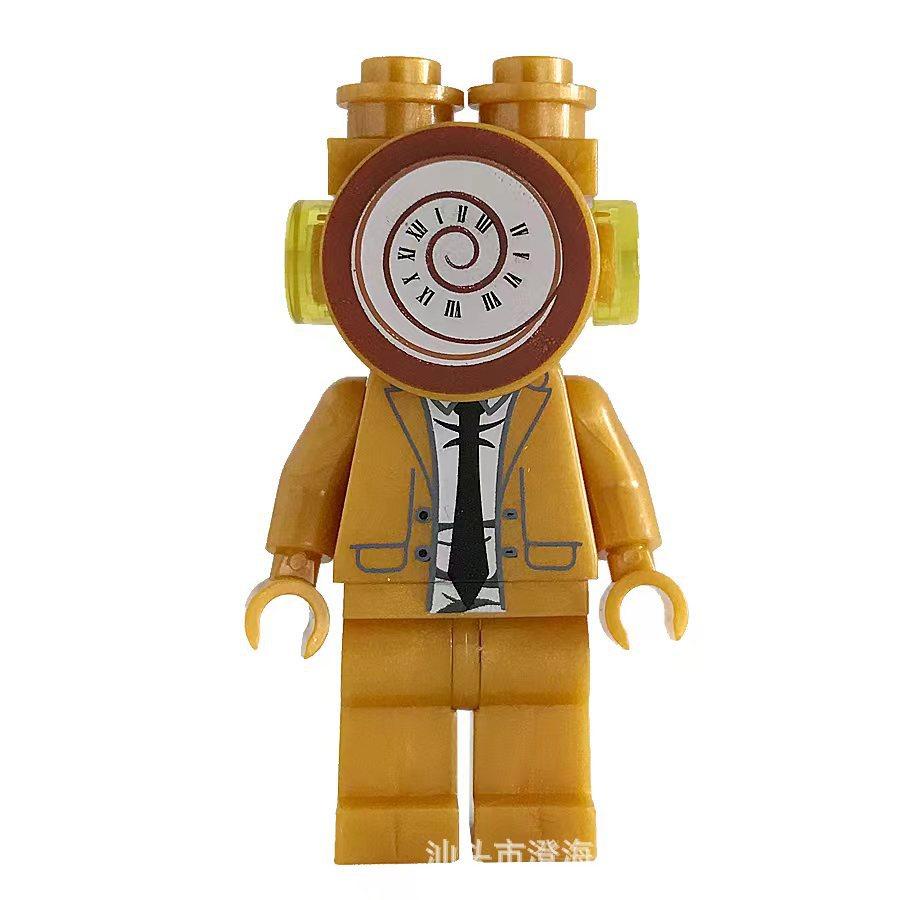 Skibidi Toilet TV Man Speaker Man Camera Man Building Toy Set, Action Figure Model, Creative Blocks, Gift for Boys Kids