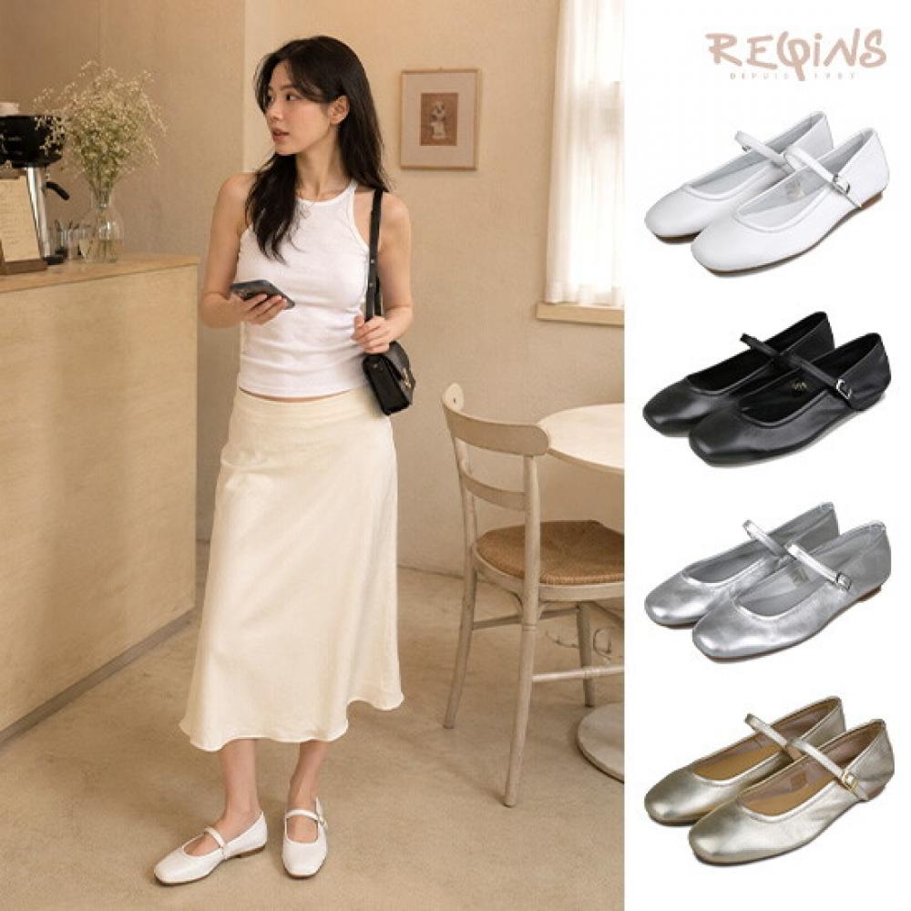 Heukkyang Women S Leather Mary Jane Ballet Flat loaferS 4 optionS Eclat Honor