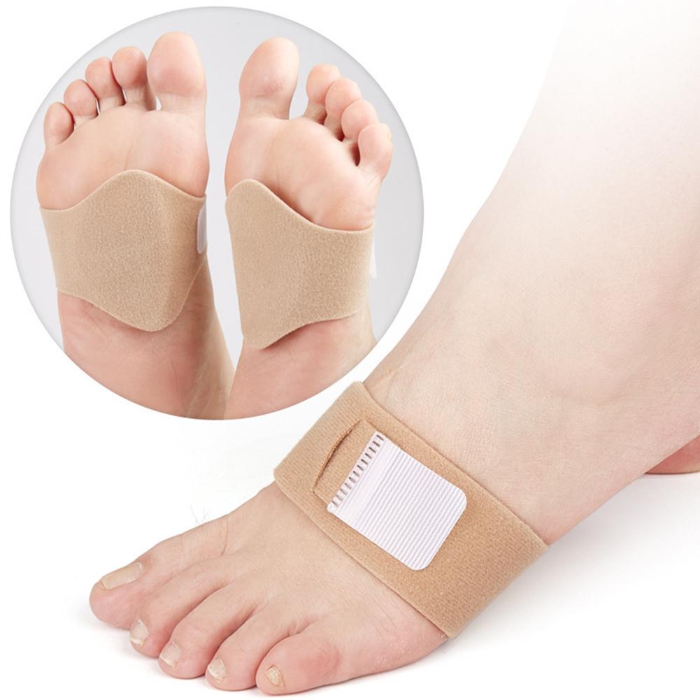 Силиконовая стелька для коррекции плоскостопия, эластичный бинт, подушечка для поддержки свода стопы, массажная подушечка для плоскостопия, мужская, женская, подушечка для эверсии стопы
