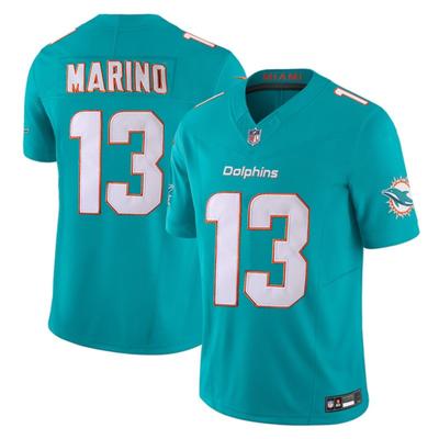 Мужская спортивная форма Miami Dolphins 13 Marino с вышивкой, футбольная майка