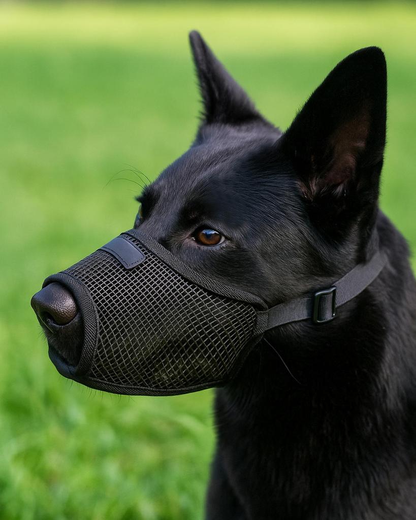 Breathable Anti-Bite, Anti-Bark, Leak-Proof Dog Muzzle