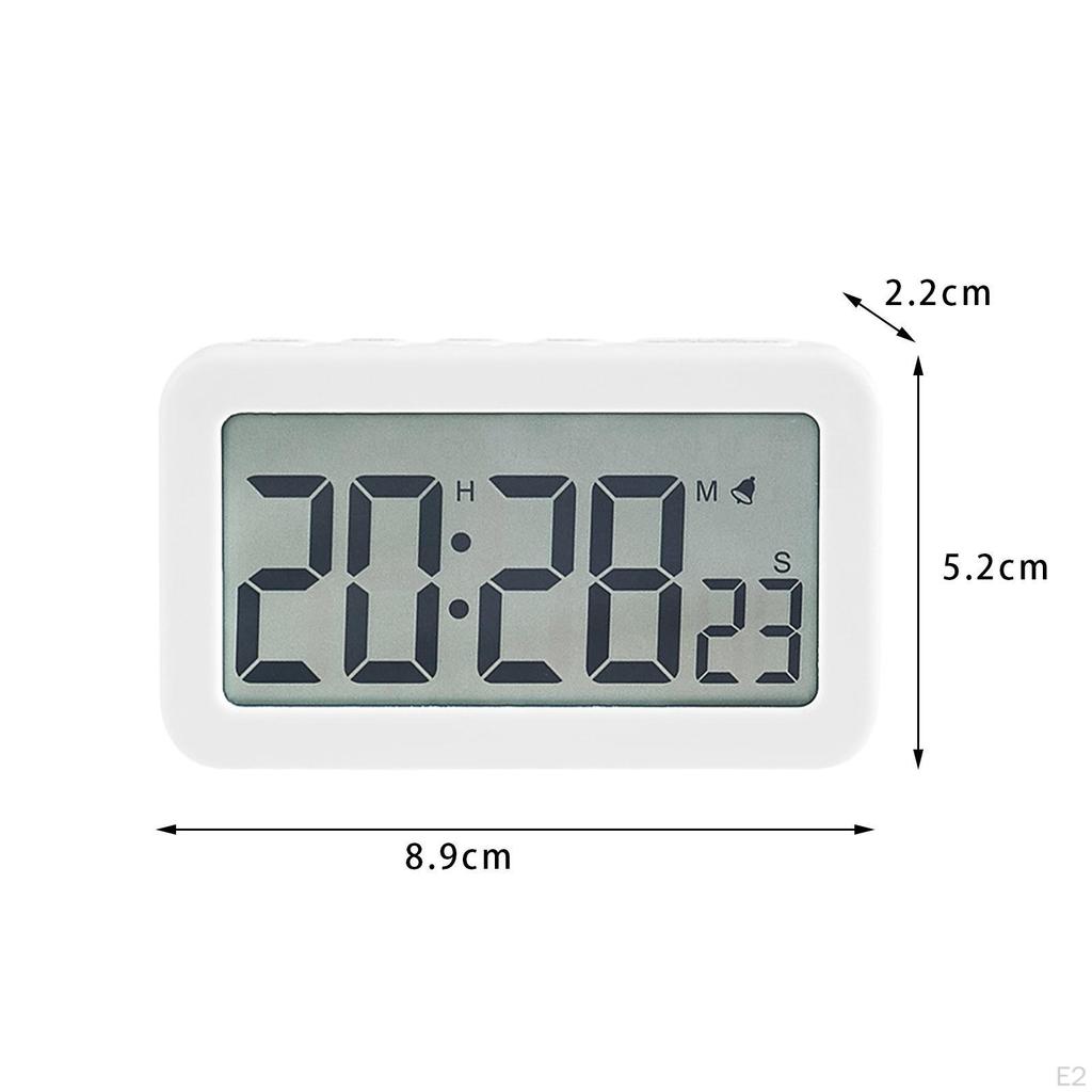Compact Digital Clock with Timer - Ideal for Home and Office Use